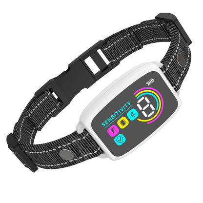 Smart Anti-Bark Dog Collar | Rechargeable & Waterproof with HD Display