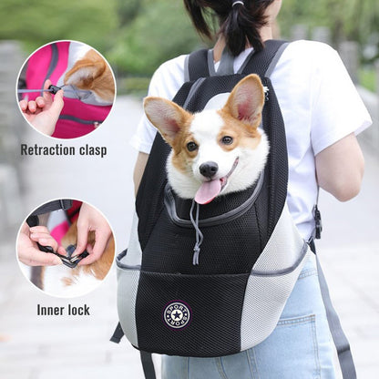 Pet Carrier Backpack Out Double Shoulder Portable Travel (Copy)